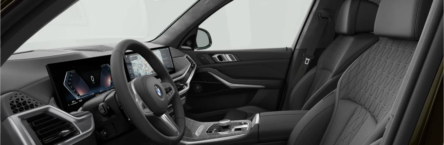 BMW Individual extended leather trim 'Merino' Black | Black